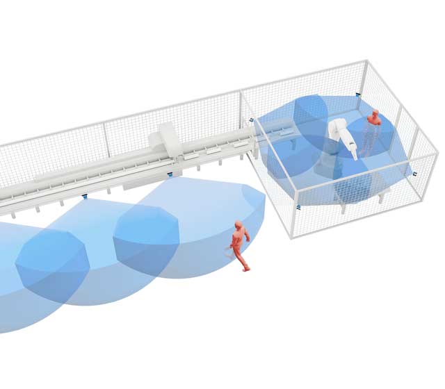 LOGIMATIC INXPECT esempio configurazione radar 3D